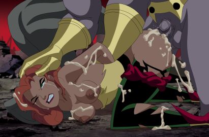alien all_fours anal anal_penetration anal_sex arms_behind_back ass bent_over breasts cringing crying cum cum_in_ass cum_in_pussy cum_on_body dc dc_comics dcau defeated defeated_heroine doggy_style draaga_(dc) female female_rape_victim forced_creampie from_behind hand_on_head hawkgirl head_down_ass_up heroine interspecies justice_league justice_league_unlimited large_penis male medium_breasts on_knees one_eye_closed pantyhose partial_male penis pussy red_hair ripped_clothing sexual_assault shayera_hol superheroine sweat tears teeth_clenched tights top-down_bottom-up torn_clothes vaginal vaginal_penetration vaginal_sex wings xeroshadows