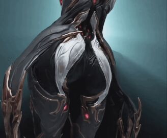 3d_animation animated ass ass_focus highres screencap warframe wisp_(warframe)