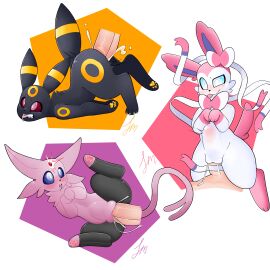 absurd_res ass ass_up big_penis black_body black_fur bodily_fluids bow_ribbon clothed clothed_feral clothing cum cum_in_pussy cum_inside disembodied_penis dominant dominant_female dominant_feral drooling ear_bow eeveelution espeon female female_penetrated feral feral_dominating_human feral_penetrated forehead_gem forked_tail fur gem generation_2_pokemon generation_6_pokemon genital_fluids genitals group hi_res human human_on_feral human_penetrating human_penetrating_feral humanoid_genitalia humanoid_penis interspecies just_mae legwear lingerie lingerie_on_feral lying male male/female male_penetrating male_penetrating_female mammal nintendo on_side penetration penile penile_penetration penis penis_in_pussy pink_body pink_fur pokemon pokemon_(species) pokephilia power_bottom pussy red_eyes saliva sex stomach_bulge sylveon tail teeth thigh_highs tongue tongue_out umbreon unusual_anatomy unusual_tail vaginal_penetration white_body white_fur zoophilia