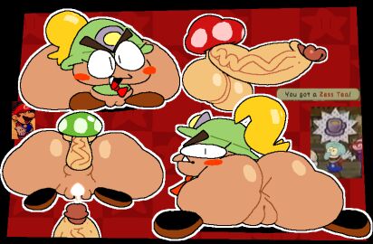 1female 1females 1girl 1girls 1woman anal anal_sex anus ass balls big_ass big_balls big_butt big_penis cum_in_pussy female goomba goombella male mario mario_(series) paper_mario paper_mario:_the_thousand-year_door penis puffy_pussy pussy spongebob_squarepants squidward_tentacles superiorfox woman