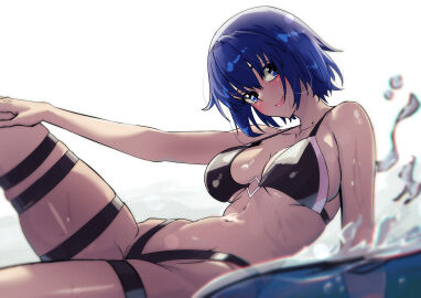 1girls absurd_res absurdres adult adult_female arm_support bare_arms bare_belly bare_chest bare_hands bare_hips bare_legs bare_midriff bare_navel bare_shoulders bare_skin bare_thighs belly belly_button big_breasts bikini bikini_bottom bikini_only bikini_top black_bikini black_bikini_bottom black_bikini_only black_bikini_top black_string_bikini black_swimsuit black_swimwear black_thighband blue-eyed_female blue-haired_female blue_eyebrows blue_eyes blue_hair breasts busty busty_female c.i.e.l_(fate) ciel_(tsukihime) cleavage closed_mouth_smile collarbone covered_nipples dot_nose dripping_wet elbows exposed exposed_arms exposed_belly exposed_legs exposed_midriff exposed_shoulders exposed_thighs fate/grand_order fate_(series) female female_focus female_only fingers fukou fukou_da_man groin hair_between_eyes hand_on_leg hand_on_own_leg hand_on_own_thigh hand_on_thigh head_tilt high_resolution highres hourglass_figure knee_up large_breasts lean_figure leg_up legs light-skined_female light-skinned_female light_skin lips looking_at_viewer looking_sideways looking_to_the_side lying lying_down lying_on_back lying_on_floor lying_on_ground mature_female medium_hair melty_blood narrow_waist navel o-ring_bikini o-ring_bikini_top on_back short_hair shoulders sideboob simple_background slender_body slender_waist slim_female slim_waist smile smiley_face smiling smiling_at_viewer smirk smooth_skin soaked solo string_bikini swimsuit swimwear thick_thighs thighband thighs thin_waist tilted_head tsukihime type-moon underboob upper_body v-line wet wet_belly wet_bikini wet_body wet_breasts wet_face wet_hair wet_legs wet_skin wet_thighs white_background wide_hips