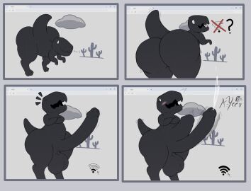 1boy a-yeencode absurd_res anal anal_sex anthro ass balls belly big_ass big_balls big_butt big_penis blush bodily_fluids browser comic cum cumshot dinosaur dinosaur_(google_chrome) ejaculation erection femboy foreskin genital_fluids genitals google google_chrome hi_res huge_ass huge_butt laugh leaning leaning_forward lonely_t-rex long_penis male male/male male_only penetration penile penile_penetration penis penis_in_ass prehistoric_species presenting presenting_hindquarters presenting_penis reptile scalie sex simple_background solo stomach_bulge surprise_sex theropod thick_thighs throbbing throbbing_penis tyrannosaurid tyrannosauroid tyrannosaurus tyrannosaurus_rex uncircumcised wide_hips
