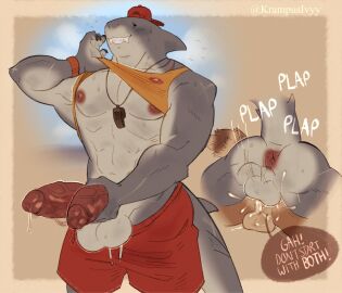 2024 2_penises abs anal anal_sex anthro anthro_on_anthro anthro_penetrated anthro_penetrating anthro_penetrating_anthro anus areola ass backsack backwards_hat balls ballsack biceps big_balls big_muscles big_penis bodily_fluids bottomwear bottomwear_down claws clothed clothed/nude clothing dialogue diphallia diphallism dot_eyes double_anal double_penetration dripping duo english_text epic_games erection fin fish fortnite fortnite23074 furry gay gay_sex genital_fluids genitals gills grey_background hat headgear headwear hi_res humanoid_genitalia humanoid_penis krampusivyy lying male male/male male_only male_penetrated male_penetrating male_penetrating_male mammal marine motion_blur motion_lines multi_genitalia multi_penis muscles muscular muscular_anthro muscular_male narrowed_eyes nipples non-mammal_balls non-mammal_nipples nude on_front onomatopoeia pecs penetration penile penile_penetration penis penis_in_ass perineum precum precum_drip precum_string presenting presenting_penis procyonid raccoon raised_clothing raised_shirt raised_tank_top raised_topwear rufus_(fortnite) safety_first_steve seductive sex shark shirt simple_background smile sound_effects standing sweat swimming_trunks swimwear swimwear_down tank_top teeth text thick_penis thrusting topwear vein whistle_(object) wristband