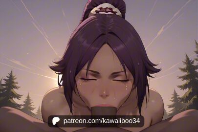 ai_generated animated animation anime_style asuka_langley_sohryu big_breasts bleach blonde_hair blowjob blue_eyes compilation dark_skin ginger hi_res high_quality high_resolution highres holding_breast long_hair music neopn_genesis_evangelion orange_hair pale_skin patreon purple_hair rapunzel shihouin_yoruichi tagme thick_thighs titjob uncensored video yellow_eyes