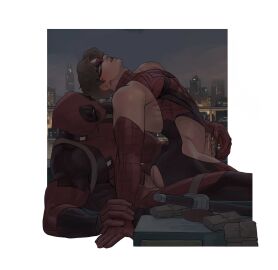 deadpool gay lkikai male male/male male_only marvel marvel_comics peter_parker spider-man spider-man_(series) wade_wilson