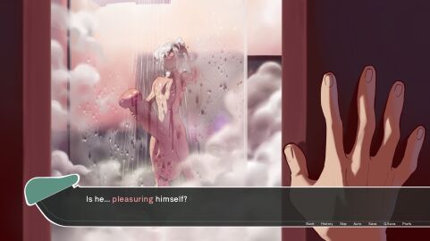 1boy balls big_balls big_penis digital_art digital_drawing digital_drawing_(artwork) digital_media digital_media_(artwork) femboy femboy_focus first_person_perspective first_person_view fog freckles freckles_on_face freckles_on_shoulders freckles_on_thighs glass huge_balls huge_cock huge_testicles human hyper hyper_balls hyper_cock hyper_cock_femboy hyper_genitalia hyper_penis hyper_testicles hyperphallic jacking_off large_balls large_penis large_testicles light-skinned_male light_skin male male_only massive_balls massive_penis masturbation modeseven noah_(octoboy) oc octoboy offscreen_character original_character penis pleasuring_self preview screencap screenshot shower showering soap soap_bubbles solo solo_focus solo_male stroking_penis testicles twink visual_novel voyeur white_hair