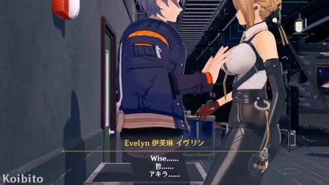 1boy 1girls 3d animated beautiful_woman big_balls big_breasts big_penis blowjob bouncing_breasts clothed_sex dialogue dominant_female english_text evelyn_chevalier fat_ass femdom gloves good_end gym heavenly_ass heavenly_body holding horny_female koibito_(koibito0928) koikatsu long_hair longer_than_4_minutes mihoyo multiple_poses pleasure_face sex short_hair sound straight sweat tagme teasing text thick_thighs tomboy training vaginal_penetration vaginal_sex video voluptuous_female wholesome wise_(zenless_zone_zero) zenless_zone_zero