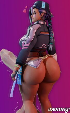 1futa 3d antifragile_slay_star artist_name ass back_view balls ballsack big_ass bottomless_futa bubble_ass bubble_butt dangling_balls dangling_testicles dark-skinned_futa dark_skin erection foreskin futa_only futanari huge_balls human hyper_penis intersex le_sserafim long_foreskin low_hanging_balls nsfwdestiny olivia_colomar overwatch overwatch_2 penis scrotum solo sombra testicles uncircumcised uncut unretracted_foreskin veiny_penis