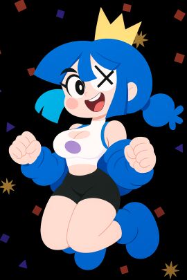 1girls blue_(rainbow_friends) cyan_(rainbow_friends) fusion pochi_science rainbow_friends roblox rodriart