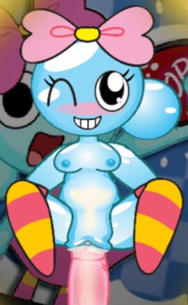 alternate_version_available animated belly big_breasts blue_nipples blue_pussy blue_skin blush blush_crunch_studios breasts bubble chubby chubby_female cum cum_in_pussy cum_inside cum_splatter dandy's_world female hairbow humanoid_female looking_pleasured lord_kross_(artist) object_head pink_blush pink_ribbon poppy_(dandy's_world) pussy roblox roblox_game stockings straight_sex transparent_body vaginal_penetration vaginal_sex video_games water_elemental wink