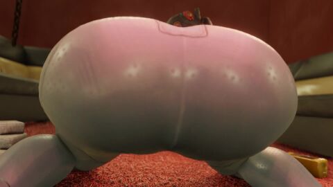 3d all_fours animated ass ass_focus ass_shake female from_behind huge_ass jiggle kishi marvel marvel_comics marvel_rivals pants peni_parker peni_parker_(marvel_rivals) shiny shiny_clothes solo spider-man_(series) tagme top-down_bottom-up video