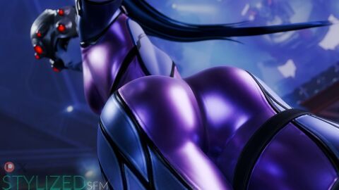 3d alternate_version_available ass female overwatch stylizedsfm tagme widowmaker