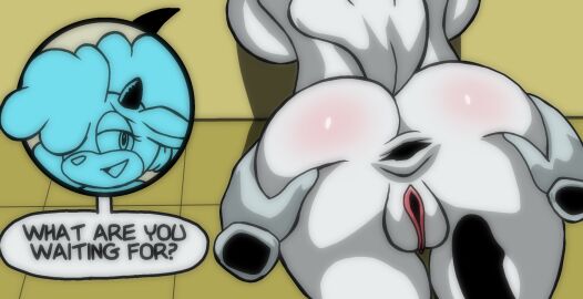 anthro anus ass back_view backboob backview breasts comic_panel completely_nude completely_nude_female female fur hands_on_ass idw_comics idw_publishing imminent_sex indoors lanolin_the_sheep lanolin_the_sheep_(sonic) looking_at_another's_butt male mobian mobian_(species) mobian_sheep not_ai_generated penis pov pussy sega sheep sheep_girl sonic_(series) sonic_the_hedgehog sonic_the_hedgehog_(comics) sonic_the_hedgehog_(idw) speech_bubble straight tail waiting waiting_for_sex