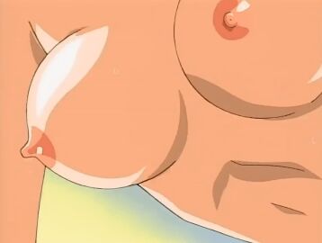 00s 2000s 2001 2d animated belly bouncing_breasts breast_focus breasts completely_nude female gif injuu_gakuen_la_blue_girl injuu_gakuen_la_blue_girl:_fukkatsu_hen la_blue_girl la_blue_girl_returns large_breasts midou_miyu nipple_stimulation nipples nude