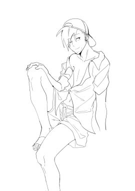 1boy clothed clothing flipline_studios male papa_louie red_hair robby_(papa_louie) sketch skinny solo solo_focus toony toony_face video_game video_game_character video_game_franchise video_games yoli