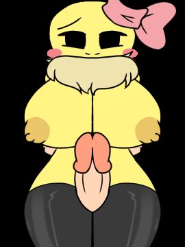 1boy 1girls 3:4 animated animated_gif annabee_(fanarts) beat_banger bee bee_girl black_legwear black_thighhighs blush bow breasts carb9954 female huge_breasts interspecies light-skinned_male male straight thigh_highs thigh_sex thighhighs thighjob transparent_background vertical_video woebeeme_(fanarts) yellow_body