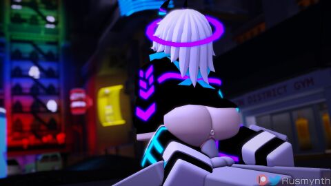 1boy 1girls 3d artist_name ass big_ass big_butt big_dick big_penis city city_background dick female male neon_district nova_(rusmynth) original_character patreon_logo patreon_username penis pussy roblox roblox_game robloxian rusmynth tagme twitter_logo twitter_username vagina vaginal_penetration vaginal_sex white_hair