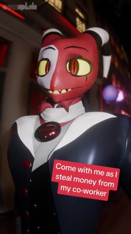 20_bucks_is_20_bucks 3d_animation 3d_model absurd_resolution bedroom black_and_white_horns blitzo_(helluva_boss) blowjob breaking_and_entering cloven_hooves cum_bottle cum_splatter excessive_cum helluva_boss hind_legs horns hyper_balls hyper_penis licking_penis licking_tip male/male moxxie_(helluva_boss) onyxsplash pointy_teeth red_eyes red_skin sed2116 sleep_molestation sleeping sound tiktok veiny_penis video vivienne_medrano yellow_sclera