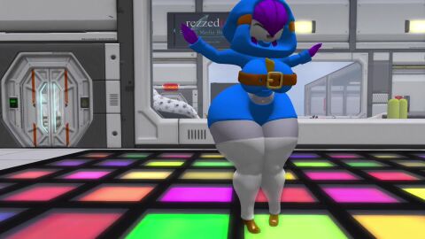 3d 3d_(artwork) 3d_animation amethyst_(zer0264) anthro anthropomorphic bbw big_breasts blue_shy_gal blue_shygal breasts closed_eyes dance dance_floor dance_party dancefloor dancing fatass female gardevoir hyper juicy_booty pokegal pokegirl pokegirl_as_pokemon pokemon pokemon_(species) pokemorph second_life sexy_dancer shy_gal shy_gal_blue shygal tagme thicc thick thighs video zer0264