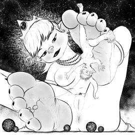 1:1 2024 5_toes anthro anus areola bodily_fluids breasts chipmunk closed_eyes digital_media_(artwork) duo eyebrows eyewear feet female female/female foot_fetish genital_fluids genitals glasses ground_squirrel hair hi_res humanoid_feet macro mammal nipples plantigrade pussy rodent sciurid soles squirrel toes vaginal_fluids xtreme7