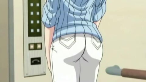 00s 1boy 1girls 2004 animated anus ass blush bouncing_breasts breasts brown_hair clitoris closed_eyes clothed_sex covering_privates cum cum_in_pussy cunnilingus elevator female female_pubic_hair from_behind groping housewife indoors kininaru_kimochi large_breasts long_hair lowres m_legs male_pubic_hair nipples no_bra okusan_(kininaru_kimochi) open_clothes open_mouth oral panties penis ponytail pubic_hair pussy pussy_juice sex shirt short_hair socks sound spread_legs spread_pussy straight striped_clothes striped_shirt tagme testicles uncensored underwear unworn_panties urethra vaginal_penetration video