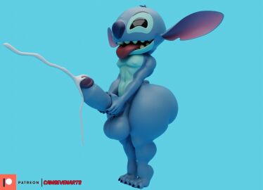1boy 3d 3d_model abs anthro ass balls big_ass big_boner big_penis blue_balls blue_penis camseven cumshot furries furry glans happy_orgasm_face jerking jerkingoff lilo_and_stitch male male_only masturbation moaning moans orgasm orgasm_face pecs penis side_view stitch thicc thicc_ass tongue tongue_out