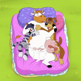 1:1 2024 after_sex animal_genitalia animal_penis anthro anus ass balls bodily_fluids bovid bovine canid canine canine_genitalia canine_penis canis cattle cum cum_from_ass cum_from_pussy cum_in_ass cum_in_pussy cum_inside domestic_cat domestic_dog felid feline felis female genital_fluids genitals group hi_res humanoid_genitalia humanoid_penis lonbluewolf male male/female mammal matroskin murka_(prostokvashino) penis prostokvashino pussy sharik teats trio udders