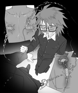 blush cuntboy gay glasses grabbing_clothing gripping_clothes heart horny horny_male intersex lacryboy looking_up male male/male messy messy_hair nipple_play nosebleed pussy randal_ivory randals_friends ranfren size_play small_male square_glasses sweat sweatdrop sweating tiny_male vibrating vibrator vibrator_in_pussy vibrator_on_nipple vibrator_on_nipples yaoi