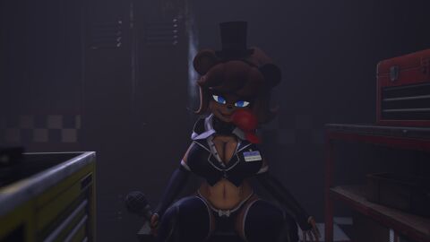 3d animatronic background bear_girl blue_eyes cally3d clothing coolestanon cryptiacurves elbow_gloves female five_nights_at_freddy's five_nights_at_freddy's:_help_wanted freddy_(fnaf) fredina fredina's_nightclub fredina_(cally3d) frenni_(cryptia) frenni_(cryptiacurves) frenni_fazclaire furry furry_female hat looking_at_viewer panties sitting solo source_filmmaker thighhighs