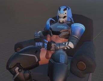 3d abs animated armor balls big_penis big_thighs cum cum_on_body cum_on_face cum_on_penis cumshot cyborg fortnite fortnite:_battle_royale helmet male_only mask masturbation muscular muscular_male penis self_upload sitting tagme vendetta_(fortnite) video