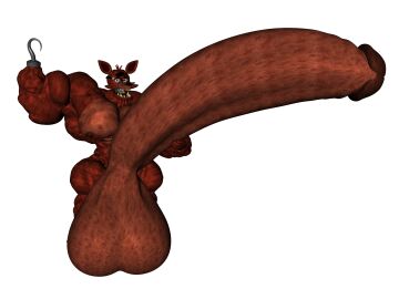 3d abs balls biceps bnom92 five_nights_at_freddy's fnaf foxy_(fnaf) furry gay hyper hyper_balls hyper_genitalia hyper_penis hyper_testicles male male_focus male_only muscles muscular muscular_arms muscular_back muscular_legs muscular_male muscular_thighs nipples pecs penis solo tagme testicles