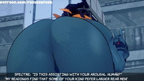 1boy 3d ambush_(trap) animated ass_focus balls big_ass femboy gay humanoid koikatsu looking_at_viewer looking_back peace_sign penis presenting presenting_hindquarters robot roseza sound spectre_(titanfall) tagme titanfall trap twerking video