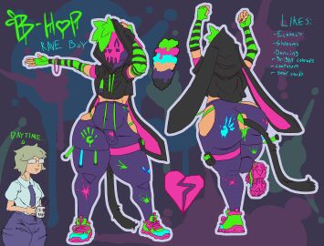 armwarmers ass ass_crack b-hop big big_ass birds_eye_view blacklight bright_colors bunny_ears butt_crack butt_plug_tail cat_tail chubby_femboy clapping_cheeks crop_top femboy girly glow_sticks green_hair heart leggings male nefarious.cum neon_colors painted_nails panties penis pink_clothing rave skull slightly_chubby small_penis sneakers solo solo_male splatter stripes sweater tail_plug wide_hips