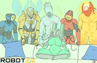 1girls 5boys angel armor belly brazzers breasts chubby chubby_female facrec female gabriel_(ultrakill) hi_res male meme meme_reference mindflayer_(ultrakill) minos_prime_(ultrakill) muscular overweight overweight_female piper_perri_surrounded plump prime_soul robot robot_girl self_upload sisyphus_prime_(ultrakill) tagme text thick_thighs ultrakill v1_(ultrakill) v2_(ultrakill) wings