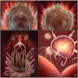 avian bodily_fluids buck_(cormac) cervical_contact cinos_ruddertail cormac_(artist) cum cum_in_vagina cum_inside cum_pooling_in_orifice cumshot_in_pussy cuntboy dragon duo european_mythology feral genital_fluids greek_mythology hi_res hippogriff impregnation internal intersex intersex/male kaz_(thegrandpuppeteer) male multiple_ova mythological_avian mythological_creature mythological_scalie mythology ovaries ovum penetration pussy scalie sperm_cell vaginal_penetration