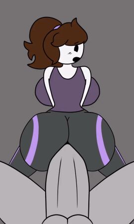 1boy 1girls 2d_(artwork) 2d_animation 2d_artwork 3:5 animated ass ass_focus back_view balls balls_deep big_balls big_breasts breasts dark_hair fat_ass female gigantic_ass jaiden jaiden_animations jaiden_dittfach jaidenanimations jiggling_breasts jogging_pants large_ass large_breasts lowres male moving_breasts penetration_through_clothes penetration_through_clothing phat_ass pussy scarecorrode sex_through_clothes sex_through_clothing source through_clothes through_clothing tight_clothing vaginal_penetration vertical_video wide_hips youtube youtuber
