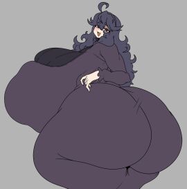 1girls 2025 2d 2d_(artwork) 2d_artwork ahoge areola areola_bulge areolae areolae_visible_through_clothing ass ass_bigger_than_head ass_bigger_than_torso ass_body ass_cleavage ass_crack ass_focus ass_in_dress back_view bbw big_ass big_breasts big_butt big_hips big_thighs black_eyes black_hair breasts breasts_bigger_than_head breasts_bigger_than_torso butt_cleavage butt_crack butt_focus chubby clothed clothed_female clothing cowlick curvaceous curvaceous_female curvaceous_figure curves curvy curvy_body curvy_female curvy_figure curvy_hips curvy_thighs female female_only flat_colors fully_clothed game_freak gigantic_ass gigantic_breasts gigantic_butt gigantic_thighs grey_background hex_maniac hi_res highres hourglass_figure huge_ass huge_breasts huge_butt huge_hips huge_thighs hyper hyper_ass hyper_breasts hyper_butt hyper_thighs inakotho large_ass large_breasts large_butt large_hips large_thighs light-skinned_female light_skin long_hair looking_at_viewer looking_back massive_ass massive_breasts massive_butt massive_thighs midriff nintendo nipple_bulge nipples nipples_visible_through_clothing open_mouth plump plump_ass plump_breasts pokemon pokemon_xy rear_view simple_background smile smiley_face smiling_at_viewer solo solo_female straight_hair swirly_eyes thick thick_ass thick_hips thick_legs thick_thighs thighs thighs_bigger_than_head thighs_bigger_than_torso voluptuous voluptuous_female waist wide_hips