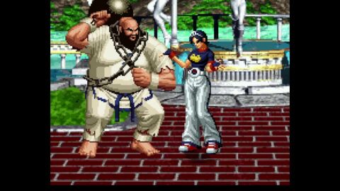anal_sex animated chang_koehan doggy_style fat_male king_of_fighters korean_female m.u.g.e.n mating_press may_lee missionary missionary_position missionary_sex pants_down snk sprite_art tagme video