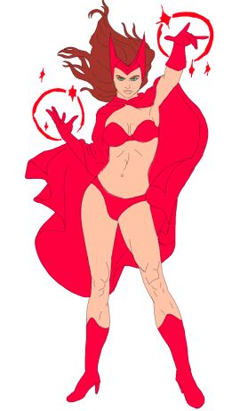 1girls avengers deviantart deviantart_username digital_media_(artwork) drawing_scl female female_only ibispaint ibispaintx marvel marvel_comics mutant_(marvel) samuelscl scarlet_witch solo solo_girl wanda_maximoff