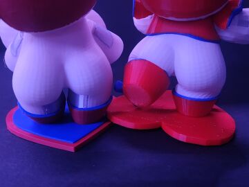 3d 3d_print ass baby_(fnafsl) big_ass big_breasts big_nipples black_background blue_eyes blue_lighting bow bow_in_front bow_in_hair bow_on_head bow_ribbon breasts circus_baby circus_baby_(fnaf) clown crown cute cute_butt cute_face doll female figurine five_nights_at_freddy's hips huge_breasts justaperson justaperson3000 justaperson_queendom large_areolae large_breasts massive_breasts orange_hair plump_ass plush plush_baby plush_princess_(justaperson) plushie plushophilia red_hair red_nipples red_shirt red_shoes white_skin