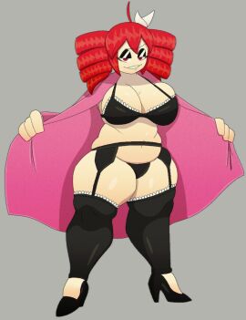 breasts chubby clothed female flashing flashing_breasts kasane_teto