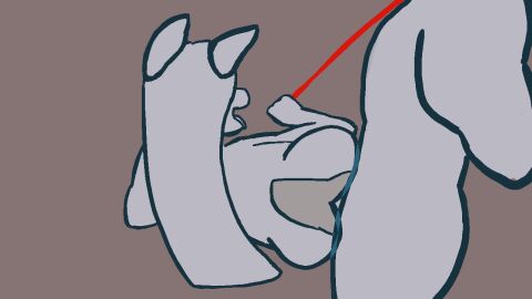 ails animated anthro duo female genitals leash leash_pull male penetration penis pussy vaginal_penetration x-ray_view