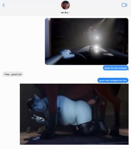 anal animated barley_lightfoot big_ass big_breasts big_penis blue_skin car colt_bronco doggy_style dominant dreamworks fat fat_ass furry gay horse horsecock huge_cock jiggle lingerie looking_at_viewer male male_only muscular night onward_(2020) peace_sign pixar size_difference smile socks stockings stomach_bulge stomach_deformation submissive thick_thighs thighhighs thighs tongue_out yaoi