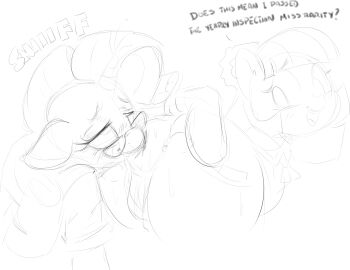 aer0_zer0 anus big_anus blush bottomless coco_pommel_(mlp) donut_anus embarrassed face_in_ass female glasses huge_anus looking_back my_little_pony ponut rarity_(mlp) sniffing_ass