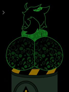1girls anal_sex angry_expression angry_face annoyed annoyed_expression ass big_ass big_butt dr_gol. fap_to_beat female green_shirt huge_ass huge_butt looking_at_viewer looking_back moan moaning original original_character phi_(phisnom) phisnom slime_girl slime_monster tagme thick_ass thick_butt video voice_acted