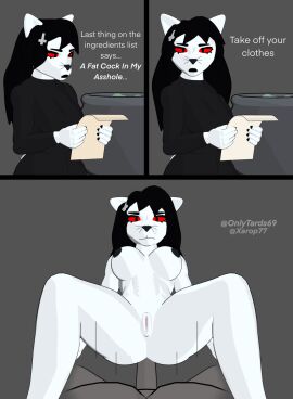 3d catwitch_(xarop77) comic_page english_text female nude nude_anthro nude_female onlytards69 presenting presenting_pussy pussy twitter_username xarop77