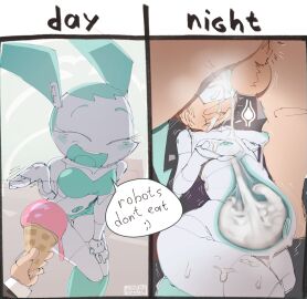 1girls 2025 2boys 2d all_the_way_to_the_base backsack balls balls_deep balls_deep_fellatio ballsack blowjob bodily_fluids breasts cuckold cum cum_in_mouth cum_in_stomach cum_in_throat cum_inflation cum_inside cum_on_belly cum_on_body cum_on_breasts cum_on_face cum_on_leg cumflated_belly cumflation deep_blowjob deepthroat dessert dialogue duo excessive_cum excessive_genital_fluids face_fucking fellatio female female_penetrated femsub food genital_fluids genitals gokkun hi_res human human_dominating human_dominating_humanoid human_on_humanoid human_on_robot human_penetrating human_penetrating_humanoid humanoid humanoid_penetrated ice_cream inflation instant_loss_2koma irrumatio jenny_wakeman kneeling_oral_position machine male male/female male_penetrating male_penetrating_female maledom mammal mlaatr musikalgenius my_life_as_a_teenage_robot netorare nickelodeon ntr oral oral_cumflation oral_only oral_penetration oral_sex penetration penile penis penis_in_mouth penis_in_throat robot sex smaller_female stomach_bulge stomach_deformation stomach_inflation swallowing swallowing_cum swallowing_penis_while_deepthroat throat_fuck throat_swabbing x-ray x-ray_view