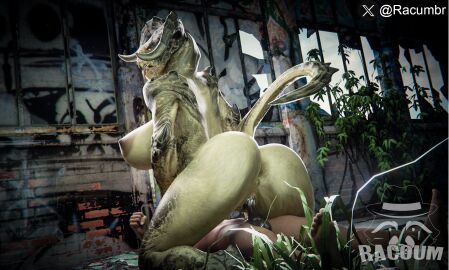 1boy 1girls 3d abandoned_building anthro anthro_penetrated bodily_fluids cowgirl_position cum cum_in_pussy cum_inside deathclaw duo earless eyebrowless fallout female female_anthro female_on_human female_on_top female_penetrated from_front_position genital_fluids genitals hi_res human human_on_anthro human_penetrating human_penetrating_anthro human_penetrating_female humanoid_genitalia humanoid_penis interspecies lipless male male/female male_human male_human/female_anthro male_on_anthro male_on_bottom male_penetrating male_penetrating_anthro male_penetrating_female mammal microsoft on_bottom on_top penetration penile penile_penetration penis penis_in_pussy pussy racumbr scalie sex straight tongue tongue_out vaginal_penetration