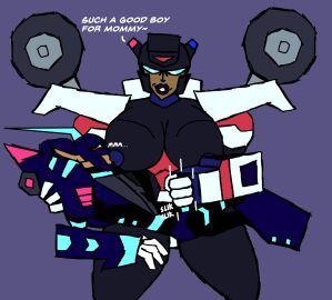 age_difference alien alien_boy alien_female alien_genitalia alien_girl alien_humanoid alien_male anti_100 armor armored_female autobot big_breasts blue_eyes blurr breastfeeding breasts breasts_out caress cock_out cybertronian dominant_female eye_contact female female_autobots handjob large_breasts larger_female larger_female_smaller_male male mechanical milf nursing_handjob older_female penis penis_out red_alert red_alert_(femme) red_eyes robot robot_boy robot_female robot_genitalia robot_girl robot_humanoid robot_male robot_penis size_difference smaller_male straight submissive_male sucking_nipples thick_thighs transformers younger_male