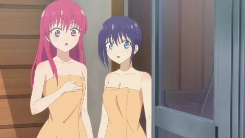 16:9 16:9_aspect_ratio 1boy 3girls ass bare_ass bare_breasts blackmail blue_eyes blue_hair breasts brown_hair cleavage completely_nude completely_nude_female covering_breasts door embarassed english_audio english_dialogue english_language exposed exposed_ass exposed_breasts exposing female fhd grabbing_own_breasts grey_hair hands_on_breasts hd hd_(traditional) hot_spring kanojo_mo_kanojo kiryuu_shino male minase_nagisa misunderstanding mp4 mukai_naoya naked naked_female naked_towel no_sex not_what_it_looks_like pants pants_down phone purple_eyes red_eyes red_hair running running_away saki_saki shirt silver_hair sitting_on_lap small_breasts sound tagme taking_picture touching_own_breasts towel underwear video wall water wet_clothes white_hair